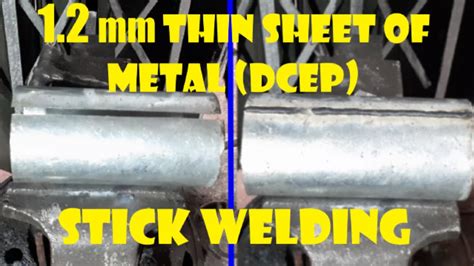 dcep sheet metal welding|dc positive welding.